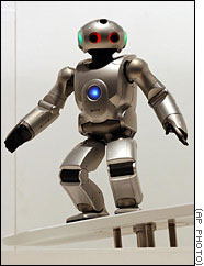 Sony's SDR-4X can remember people's faces and even dance disco, but it's an expensive toy -- costing as much as a luxury car.