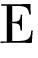 E